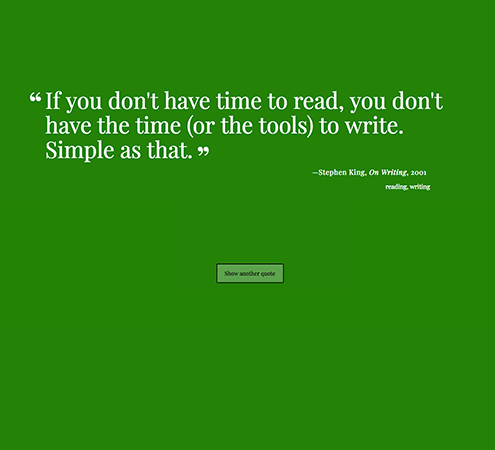 Random Quote Generator